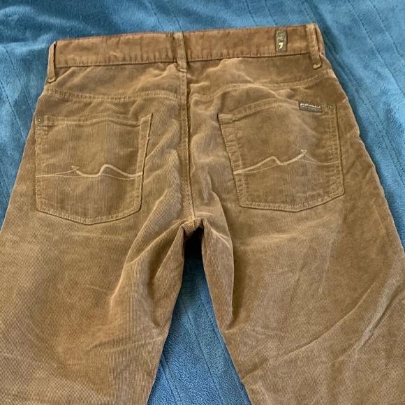 7 For All Mankind Corduroy Pants - Picture 2 of 4